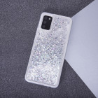 Liquid Sparkle TPU futrālis Xiaomi Redmi Note 12 5G (Global) / Poco X5 — sudrabs