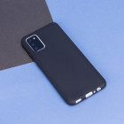 Matēts TPU maciņš priekš Samsung Galaxy A20e (SM A202F), melnā krāsā
