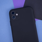 Silikona maciņš iPhone 14 Plus 6.7 melnā krāsā