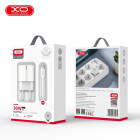 XO sienas lādētājs CE06 PD 30W 1x USB-C baltā krāsā + USB-C - USB-C kabelis