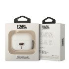 Karl Lagerfeld futrālis &quot;Airpods Pro&quot; KLAPRUNIKH balts 3D silikons NFT Karl