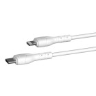 &quot;Devia&quot; kabelis Kintone USB-C - Lightning 1,0 m 3A 27W balts