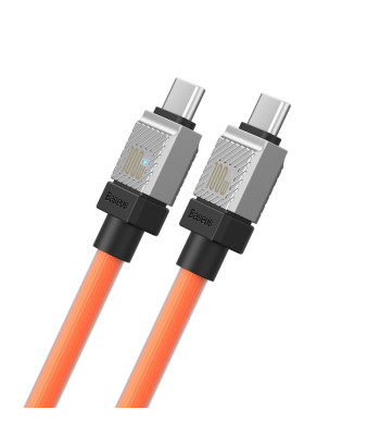 "Baseus" kabelis CoolPlay USB-C - USB-C 1m 100W oranžs