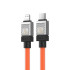 &quot;Baseus&quot; kabelis CoolPlay USB-C - Lightning 1m 20W oranžs