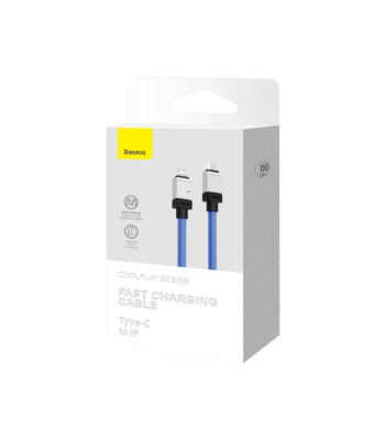 "Baseus" kabelis CoolPlay USB-C - Lightning 2 m 20 W zils