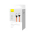 &quot;Baseus&quot; kabelis CoolPlay USB-C - Lightning 1m 20W oranžs