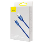 Baseus Cable Crystal Shine USB - Lightning 2.0m 2.4A Blue