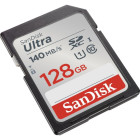 SanDisk atmiņas karte 128GB Ultra SDXC 128GB 140MB/s UHS-I Class 10