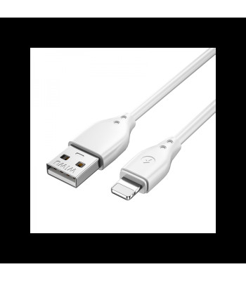 WIWU kabelis Pioneer Wi-C001 USB — Lightning 2,4A 1,0 m balts