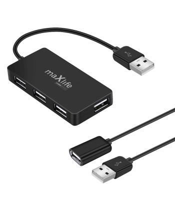 USB centrmezgls "Maxlife" 4x USB2.0