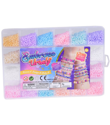 Pastel Friendship Bracelet krelles komplekts 24 krāsas ZA5336