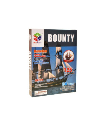 3D mīklu kuģis Bounty jūras kuģis ZA2599