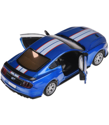 Metāla auto komplekts TUNING licencēts Ford Mustang GT 1:42 ZA5057