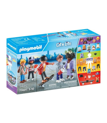 54-daļīgi Playmobil kluči 71401 Uzbūvē savu figūru ZA5434