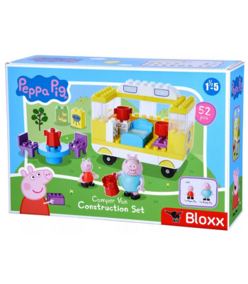 Būvniecība Celtniecības bloki Camper Peppa Pig Dad 52 gab. ZA4903