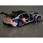 BMW M6 GT3 1:32 Scale Metal Sports Car Light Sound ZA4613