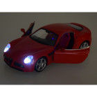 Auto metāla modelis Alfa Romeo 8C Competizione mērogā 1:32 gaismas ZA4607