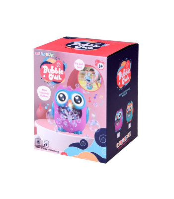 SOAP BUBBLES burbuļu mašīna Owl ZA4332 RO