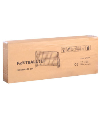 FUTBOLA VĀRTI 240x150x90cm bērniem SP0664