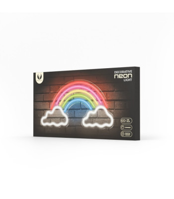 Neona PLEXI LED RAINBOW ON Clouds daudzkrāsains FPNE32 Forever Light