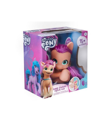 Hasbro My Little Pony Sunny Starscout Ponija galva matu aksesuāram ZA5430