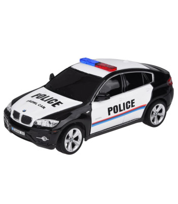 BMW X6 sporta policijas automašīna ar tālvadības pulti RC0660 CY