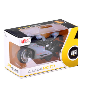 Diecast modelis Motocikls ar auklu rotaļlietu ZA3933 A