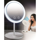 Beauty Breeze spogulis ar LED apgaismojumu un iebūvētu ventilatoru