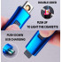 USB elektroniskais - plazmas šķiltavas